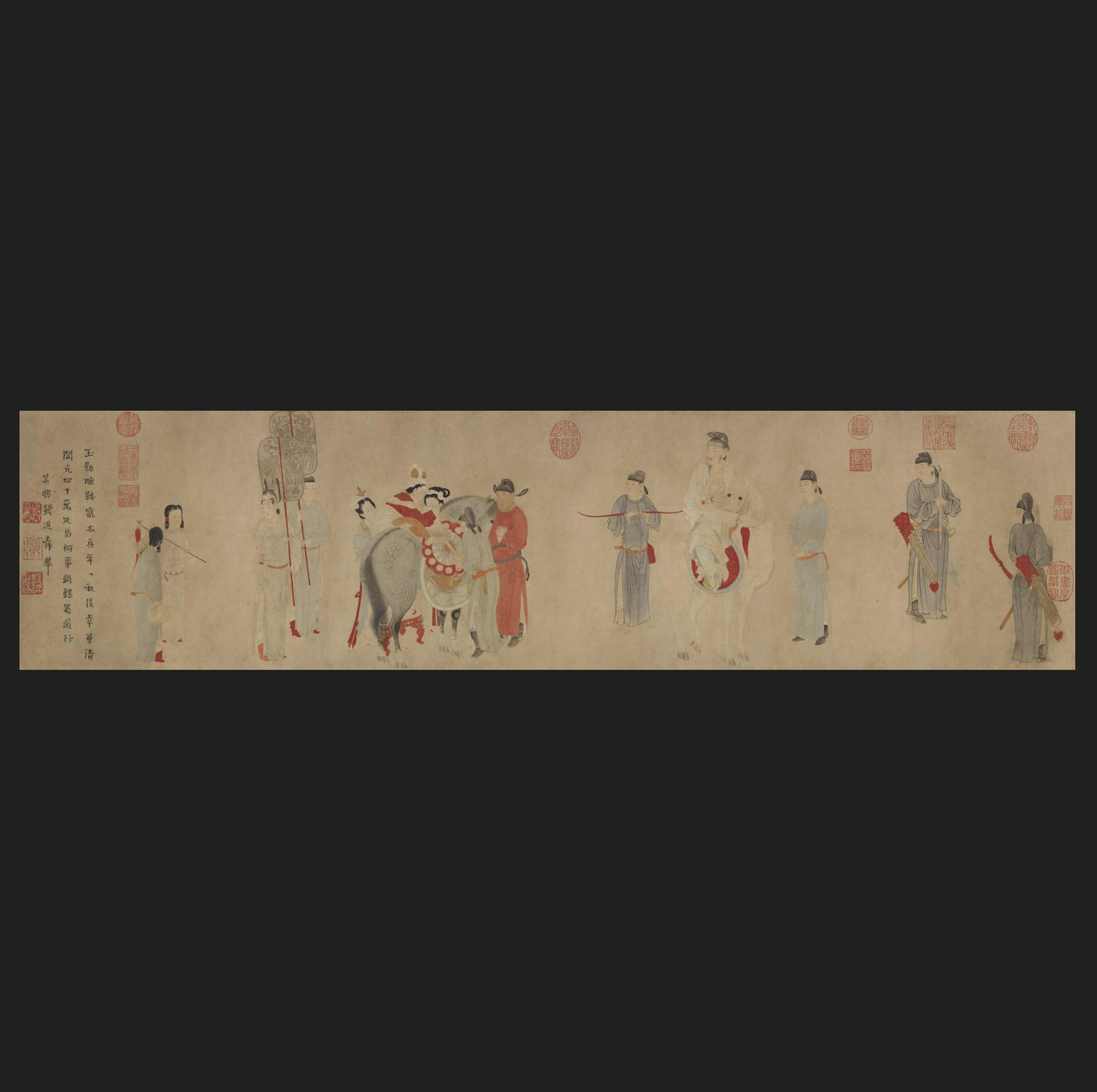 Consort Yang Mounting a Horse